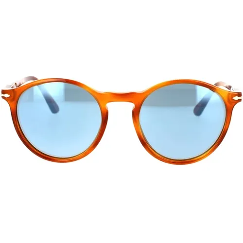 Vintage-inspired Sunglasses with Geometric Design , unisex, Sizes: 52 MM - Persol - Modalova