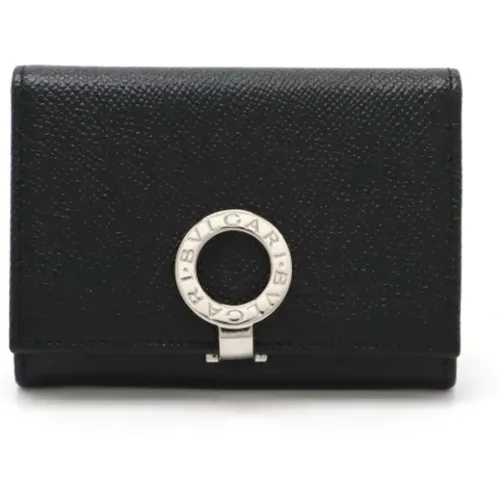 Pre-owned Leather wallets , female, Sizes: ONE SIZE - Bvlgari Vintage - Modalova