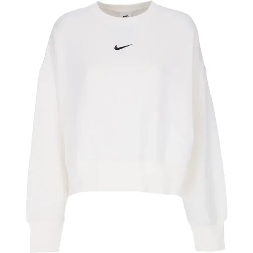 Oversized Crewneck Fleece Sweatshirt - Nike - Modalova