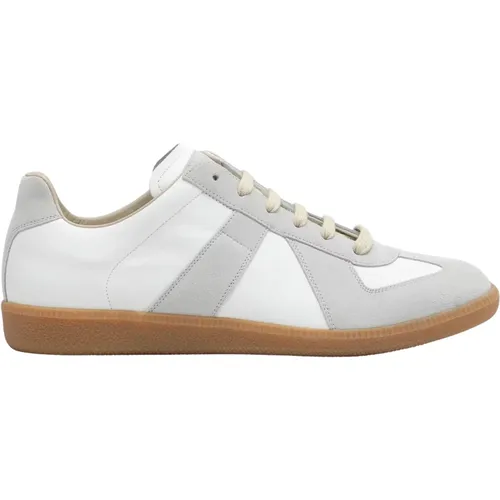 Niedriger Sneaker im Trendigen Stil , Herren, Größe: 40 1/2 EU - Maison Margiela - Modalova