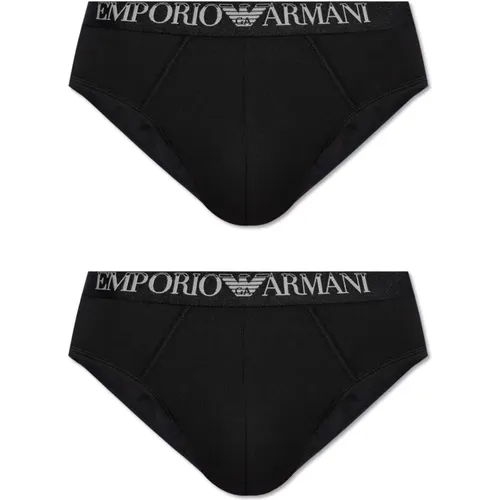 Zweier-Pack Slips Emporio Armani - Emporio Armani - Modalova