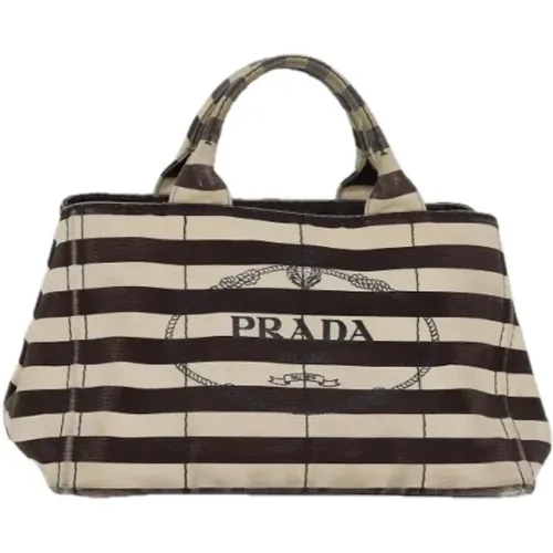 Pre-owned Canvas prada-bags , female, Sizes: ONE SIZE - Prada Vintage - Modalova