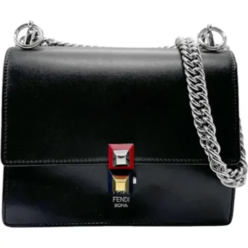 Pre-owned Leather shoulder-bags , female, Sizes: ONE SIZE - Fendi Vintage - Modalova