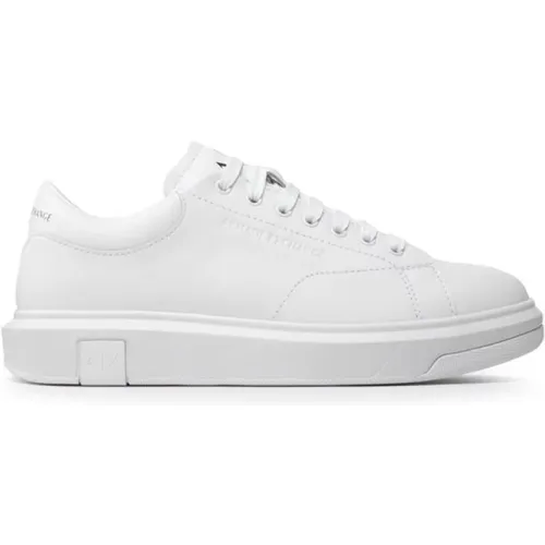 Weiße Sneaker für Herren , Herren, Größe: 41 EU - Armani Exchange - Modalova