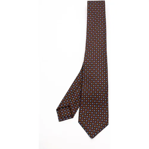 Italian Made Necktie , male, Sizes: ONE SIZE - Kiton - Modalova