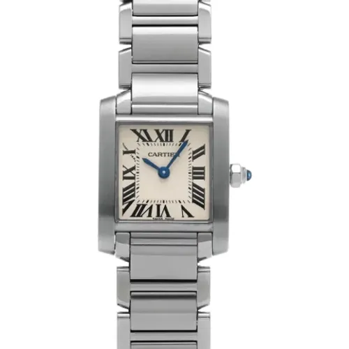 Pre-owned Glass watches , female, Sizes: ONE SIZE - Cartier Vintage - Modalova