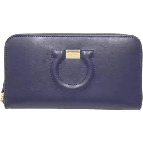 Pre-owned Leather wallets , female, Sizes: ONE SIZE - Salvatore Ferragamo Pre-owned - Modalova