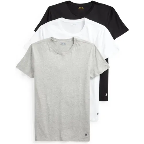 T-Shirt Basic Kurzarmshirt im Dreierpack - Ralph Lauren - Modalova
