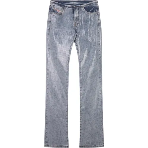 Bootcut Sequin Jeans , female, Sizes: W26, W28, W27, W25 - Diesel - Modalova