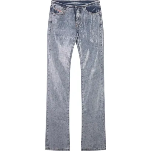 Bootcut Sequin Jeans , female, Sizes: W28, W25 - Diesel - Modalova