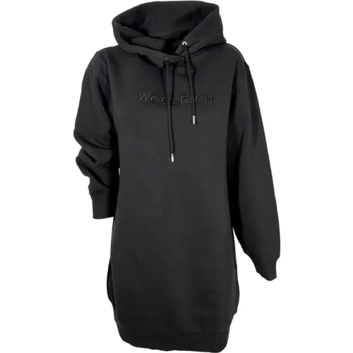 Urban Fleece Dress , female, Sizes: 2XS, XS - Woolrich - Modalova