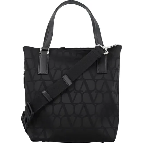 Schwarze Handtasche mit Iconographe Design - Valentino Garavani - Modalova