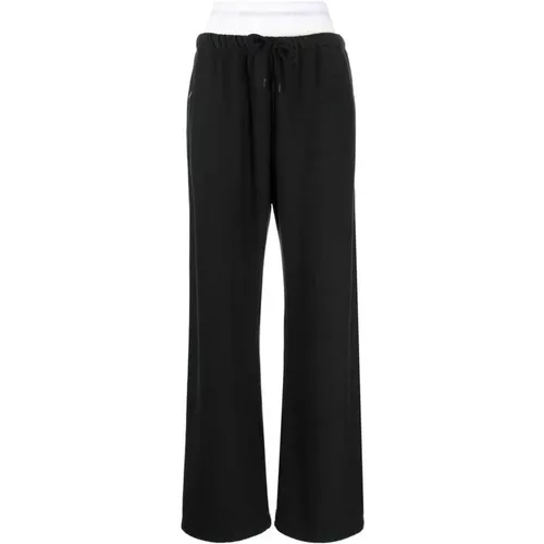 Wide Trousers , female, Sizes: M - T by Alexander Wang - Modalova