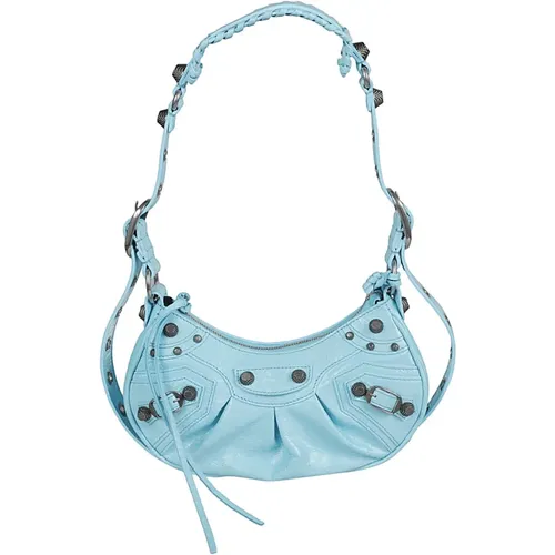 Klare Blaue Umhängetasche - Balenciaga - Modalova