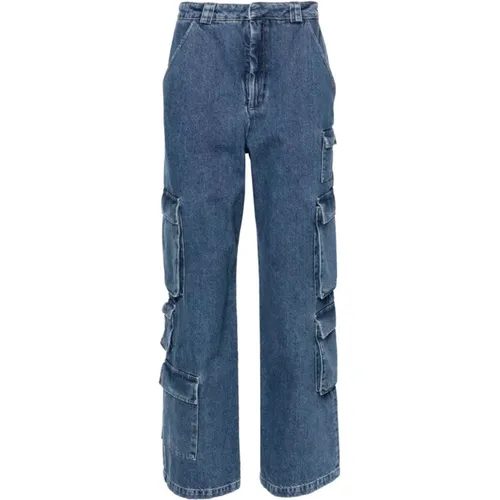 Cargo Straight Jeans , female, Sizes: W29, W27, W28, W26 - Axel Arigato - Modalova