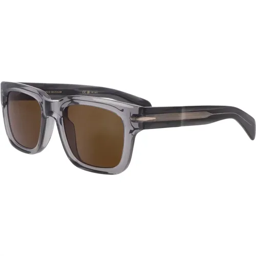 Ikonoische Retro-Sonnenbrille , unisex, Größe: 52 MM - Eyewear by David Beckham - Modalova