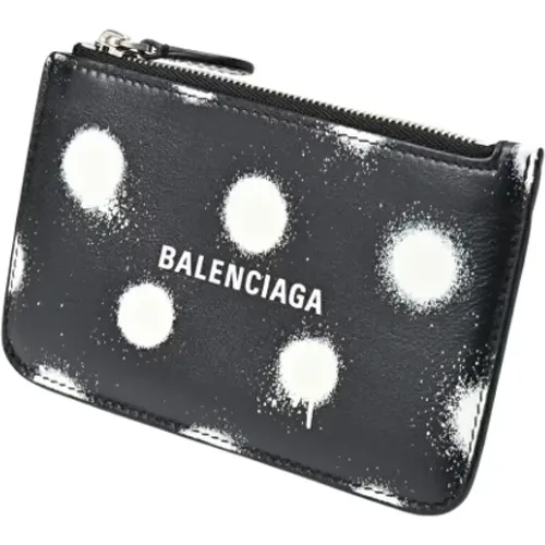 Pre-owned Leather wallets , female, Sizes: ONE SIZE - Balenciaga Vintage - Modalova