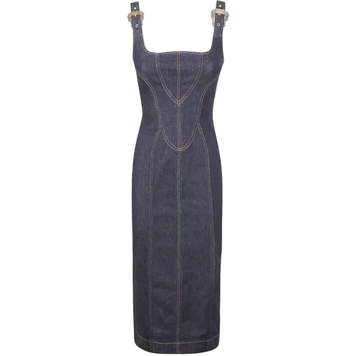 Dress , female, Sizes: 3XS - Versace Jeans Couture - Modalova