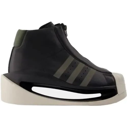 Leather sneakers , female, Sizes: 4 1/2 UK - Y-3 - Modalova