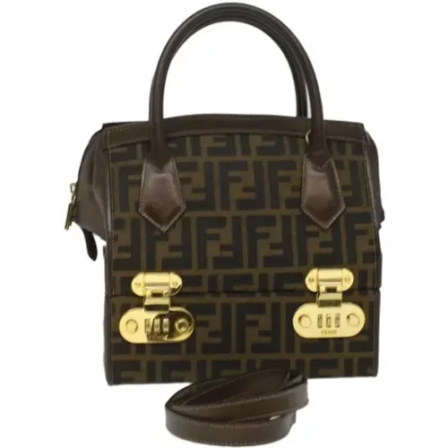 Pre-owned Canvas fendi-bags , female, Sizes: ONE SIZE - Fendi Vintage - Modalova