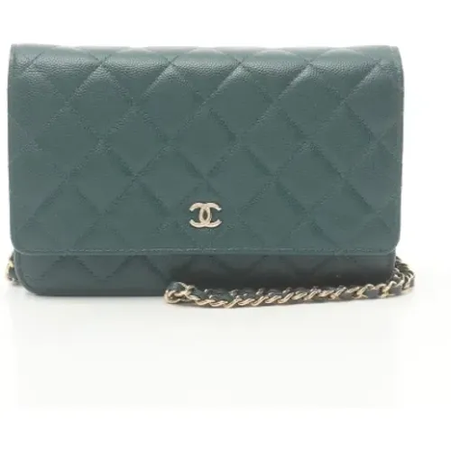 Pre-owned Leather chanel-bags , female, Sizes: ONE SIZE - Chanel Vintage - Modalova