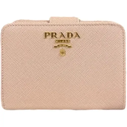 Pre-owned Leather wallets , female, Sizes: ONE SIZE - Prada Vintage - Modalova