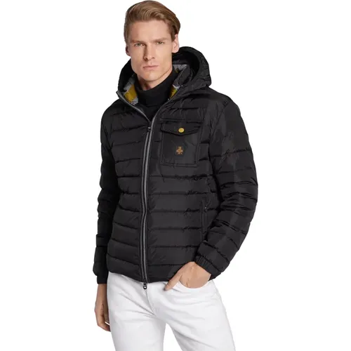 Down Jackets , male, Sizes: L - RefrigiWear - Modalova