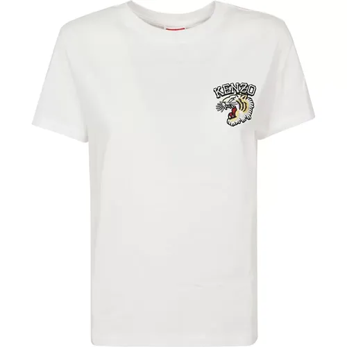 Klassisches Tiger T-Shirt , Damen, Größe: S - Kenzo - Modalova