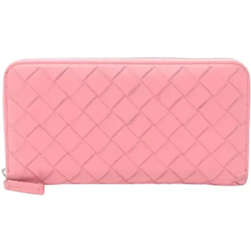 Pre-owned Leather wallets , female, Sizes: ONE SIZE - Bottega Veneta Vintage - Modalova