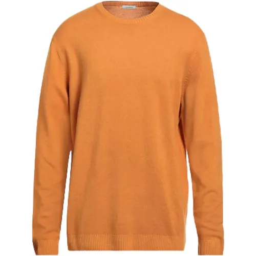 Leichter Strickpullover Orange Malo - Malo - Modalova