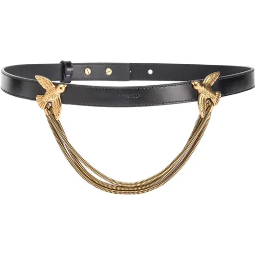 Love Berry Evolution 1 H2 Belt Vitello Spazzolato , female, Sizes: S - pinko - Modalova