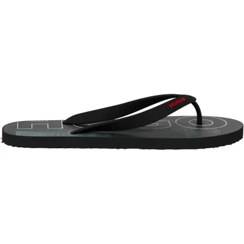 Stylish Flip Flops for Summer , male, Sizes: 5 UK - Hugo Boss - Modalova