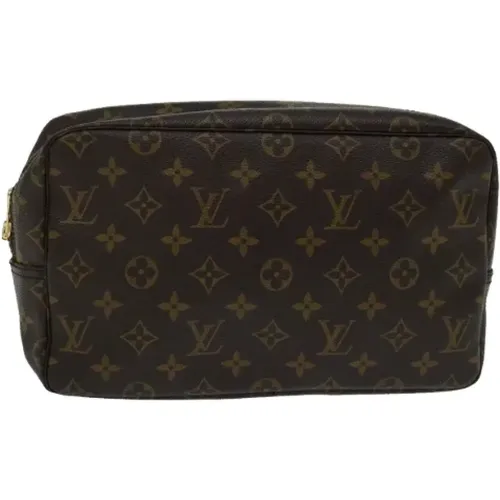 Pre-owned Canvas clutches , female, Sizes: ONE SIZE - Louis Vuitton Vintage - Modalova