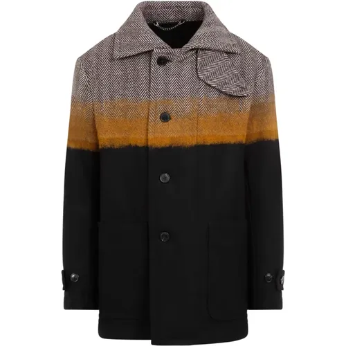 Luxurious Wool Blend Coat , male, Sizes: L - Dries Van Noten - Modalova