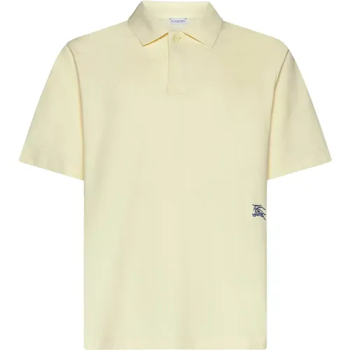 Embroidered Logo Polo Shirt , male, Sizes: 2XL, L - Burberry - Modalova