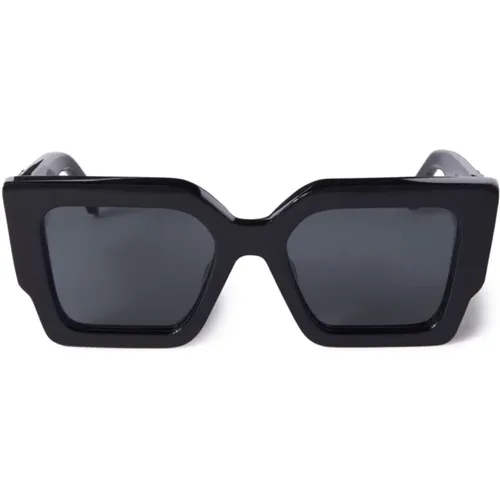 Sunglasses , female, Sizes: 55 MM - Off White - Modalova