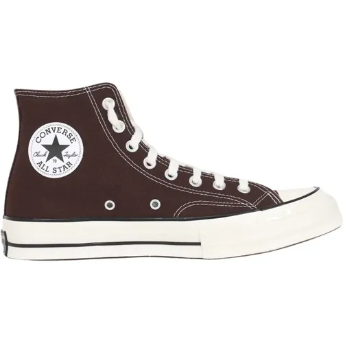 Braune Schokoladen High Top Sneakers , Herren, Größe: 44 EU - Converse - Modalova