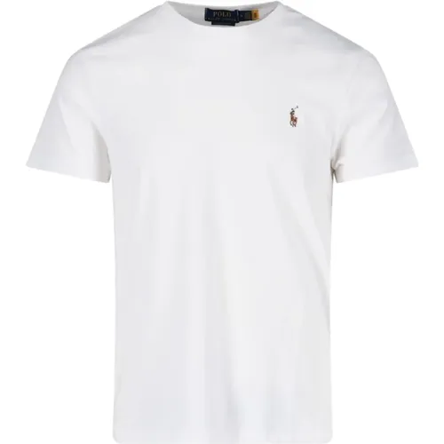 Weiße Polo T-Shirts und Polos , Herren, Größe: S - Ralph Lauren - Modalova