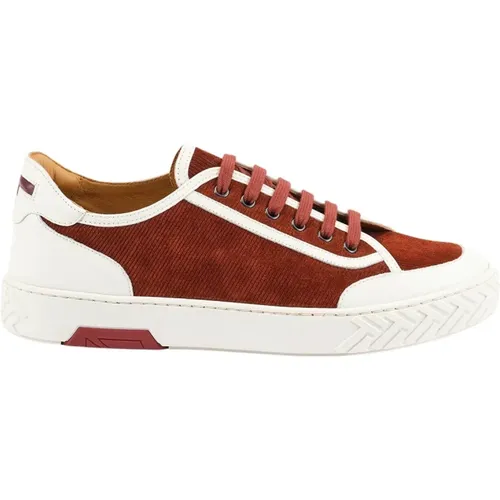 Velvet Suede Calf Sneaker , Herren, Größe: 43 EU - Testoni - Modalova