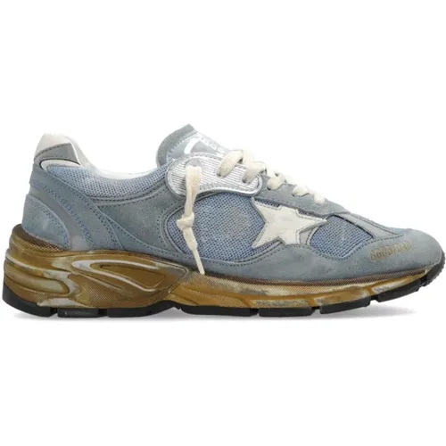 Metallic Finish Sneakers , Damen, Größe: 39 EU - Golden Goose - Modalova