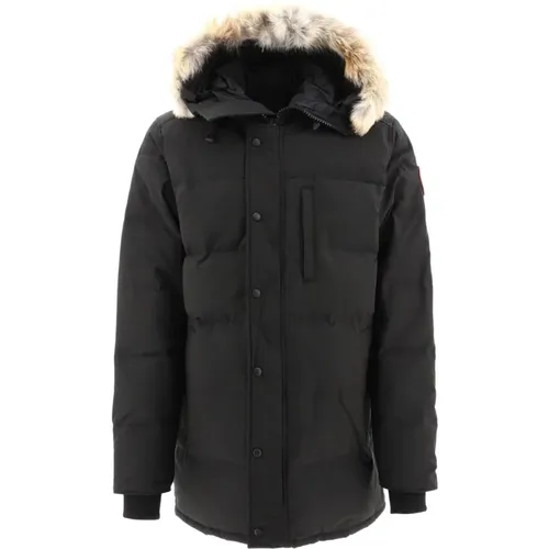 Carson Fur Parka in , male, Sizes: M - Canada Goose - Modalova