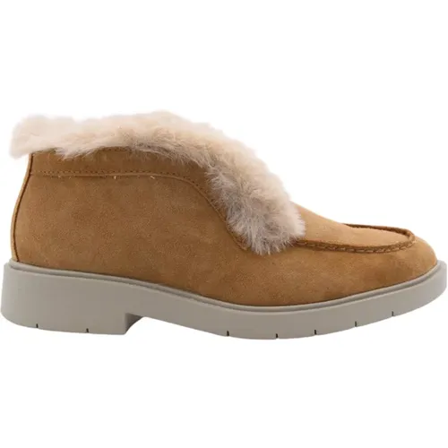 Stylish Winter Boots for Women , female, Sizes: 7 UK, 3 UK, 4 UK, 6 UK, 5 UK, 8 UK - Geox - Modalova