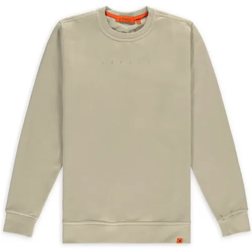 Cody Crewneck Pumice Stone - MiintoTitle - Cody Crewneck , Herren, Größe: L - Aspact - Modalova