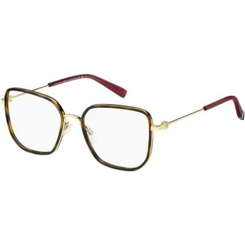 Havana 2 Frame Glasses , unisex, Sizes: 53 MM - Tommy Hilfiger - Modalova