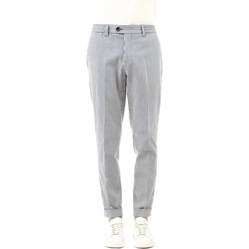 Relaxed Fit Cotton Trousers , male, Sizes: W31 - PT Torino - Modalova