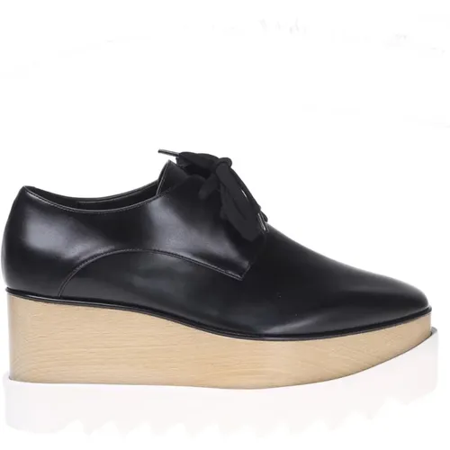 Wooden Platform Shoes , female, Sizes: 5 UK, 6 1/2 UK, 6 UK - Stella Mccartney - Modalova