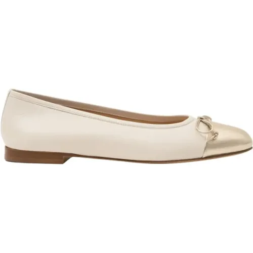 Latté Leder Ballerinas , Damen, Größe: 36 EU - PARALLELE - Modalova