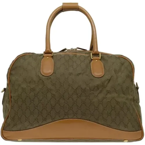 Pre-owned Canvas gucci-bags , female, Sizes: ONE SIZE - Gucci Vintage - Modalova