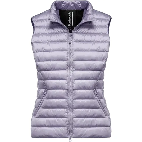 Short Synthetic Padded Vest , female, Sizes: XL, M, L, 2XL, XS, S - BomBoogie - Modalova