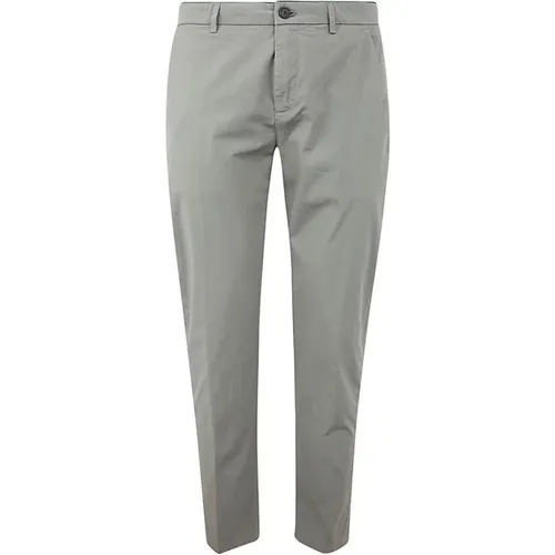 Soft Sage Prince Crop Chino Trousers , male, Sizes: W31 - Department Five - Modalova